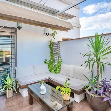 Lägenhet Atico La Muralla Con Terraza Privada *